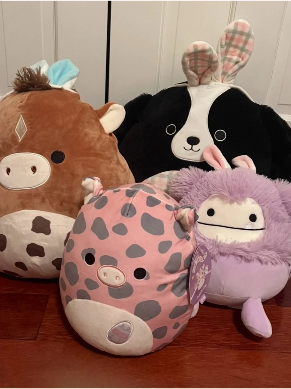 Squishmallows Plush Collection - Teal, Purple, Blue, Aqua, White